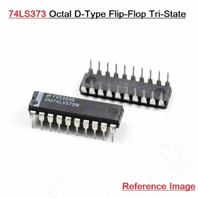 Picture of 2Pcs- 74373 SN74HC373N 74HC373 74LS373 DIP 20 Pin Leads IC Dual In Package 20 Pin Leads IC Breadboard Friendly IC