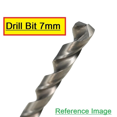 Picture of 7mm Drill Bit 7mm HSS Twist Drill Bits 7mm High Speed Stainless Steel Drill Bits With 7mm Shank For Drill Machine Chuck Tool Sets