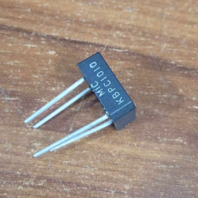 Picture of KBPC1010 1010 KB10-10 Full Wave Bridge Rectifier 10A 1000V 4Pin Leads Silicon Bridge Rectifier Diode