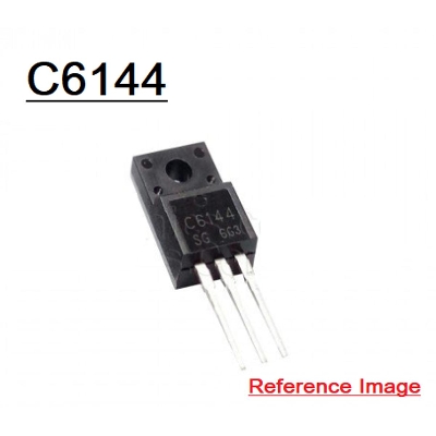 Picture of C6144 2SC6144 6144 NPN Transistor 50V 10A 2W Bipolar Power Transistor TO-220 Silicon Transistor 3 Pin Leads