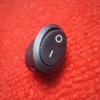 Picture of 3Pcs- BLACK Color Rocker Switch 6A 250VAC 10A 125VAC 2 Positions 3Pin On Off Full Plastic SPST Power Switches For Auto Car Boat IPS UPS