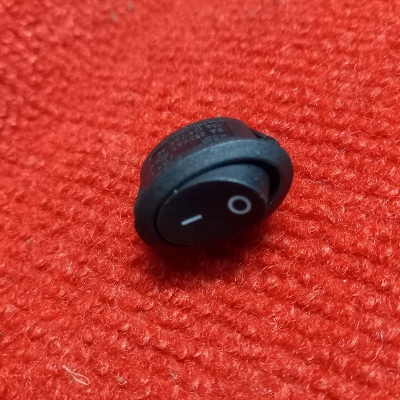 Picture of 3Pcs- BLACK Color Rocker Switch 6A 250VAC 10A 125VAC 2 Positions 3Pin On Off Full Plastic SPST Power Switches For Auto Car Boat IPS UPS