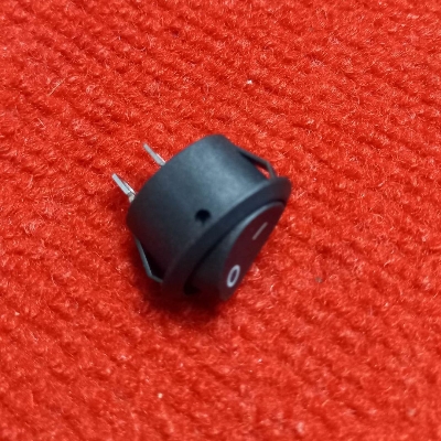 Picture of 3Pcs- BLACK Color Rocker Switch 6A 250VAC 10A 125VAC 2 Positions 3Pin On Off Full Plastic SPST Power Switches For Auto Car Boat IPS UPS