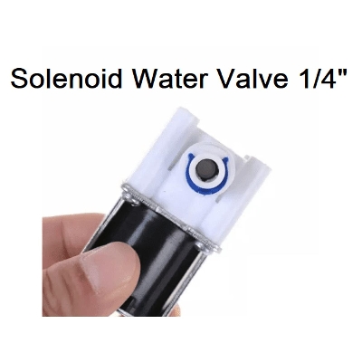 Picture of 3/8″ Inch Diameter 12V Solenoid Water Valve DC 12V 3/8" Inlet Feed Water Solenoid Valve N/C Normally Closed Electric Solenoid Water Valve 3/8" Hose Connection