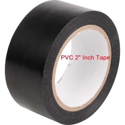 Picture of PVC Tape 2" Inch BLACK Bangladeshi Electrical PVC Insulating Tape Width 2" Inch 50mm 5M Length PVC Insulation Tape For Insulating Reinforcing Cables Wiring
