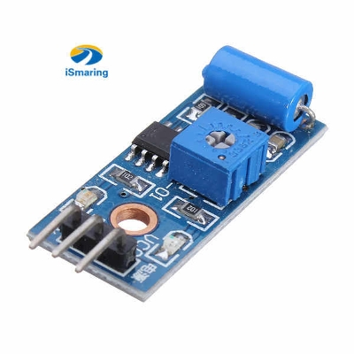 Picture of SW-420 SW420 Vibration Sensor Switch Module DC 3V 5V Normally Close Vibration Sensitivity Sensor Switches Alarm Trigger Movement Sensor LM393 Digital Analog