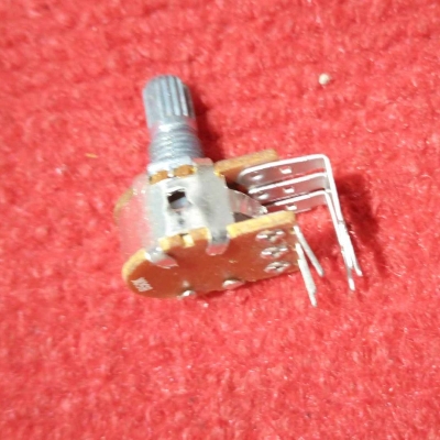 Picture of Refined Taste - 2Pcs- DUAL LINE 6Pin 50K Potentiometer Double Gang 6 Terminals Panel Mount 50K Ohm 1/2W 6 Pin 50K Rotary Taper