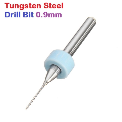 Picture of 0.9mm TUNGSTEN Steel Drill Bit 0.9mm HSS Carbide Micro Drill Bits For Tools Sets PCB Board Holing 0.9mm Drill Bit High Grade Solid Carbide Tungsten Steel