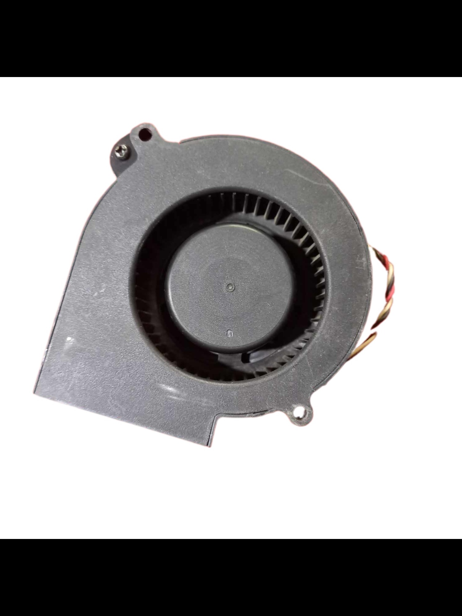 Picture of 100mm BLOWER FAN 12V Cooling Blower Fan DC 12V Fan 100x33mm 0.4A 12V Radial Turbine Blower Exhaust Fans 10033 With Short Cables For Heatsinks Radiator Cooler Mini Fans