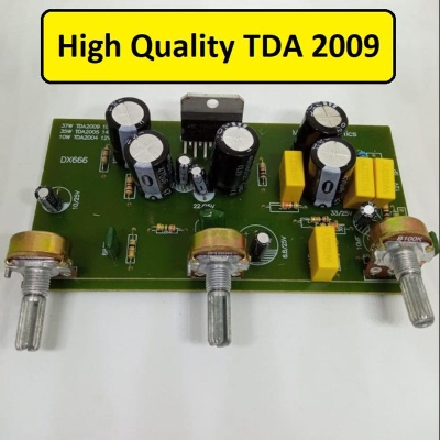 Picture of HEAVY CAPACITORS TDA2009A TDA-2009 TDA 2009 Amplifiers Board 12W Speakers DC 8-28V Power Supply Audio Home Entertainment & Amplifiers Circuit
