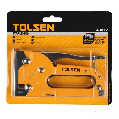 Picture of Heavy Duty STAPLE MACHINE Tacker Stapler Machine 4-8mm 43022 Tacker Staple Machine Tools Sets