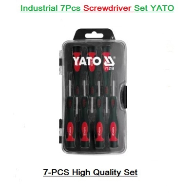 Picture of  YT-2795 Industrial 7Pcs Set Screwdriver Tools Sets Multipurpose Instrument Stainless Steel With PVC Tray Box For Mobile Phone Laptop Repairing