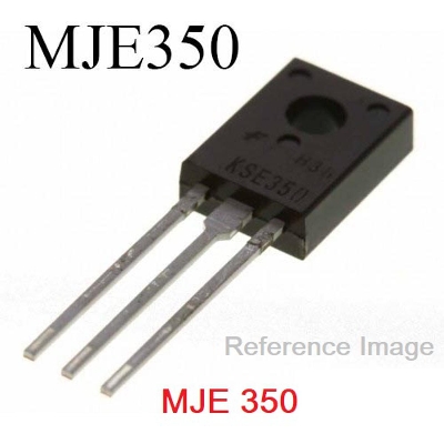 Picture of 3Pcs- MJE350 MJE 350 E350 PNP Transistor 300V 5A 20W Electronic Power Transistor NPN Switch Mode Triode Bipolar Transistor TO-126 Package 3Pin Leads 