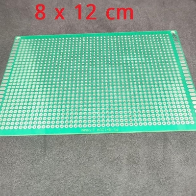 Picture of 12x8cm DOTTED Veroboard SINGLE SIDE DOT 12x8cm Glass Fiber Stripboard PCB Printed Circuit Board Project Board For Prototyping Soldering Leads Pin Hole Vero Board DIY