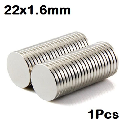 Picture of Disc Type Neodymium Strong Magnet- 22x1.6mm