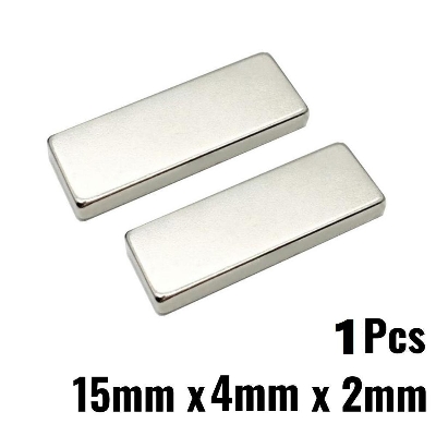 Picture of Rectangular Neodymium Magnet 15x4x2mm Industrial Super Strong Neodymium Magnet 15x4x2mm Neodymium Magnets Super Strength Permanent Magnets - 164488440