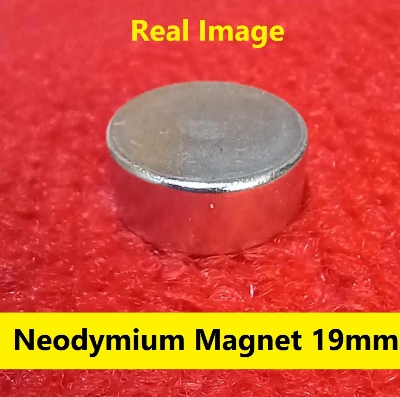 Picture of 19mm Super Strong 19x8mm Round Neodymium Magnet 19x8mm Magnet Neodymium Round Magnets 19mm Magnet For Garage Craft Art