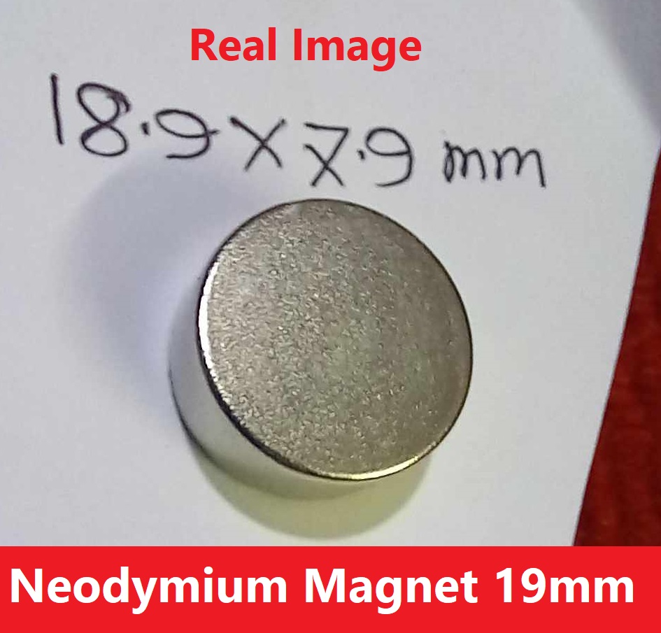 Picture of 19mm Super Strong 19x8mm Round Neodymium Magnet 19x8mm Magnet Neodymium Round Magnets 19mm Magnet For Garage Craft Art