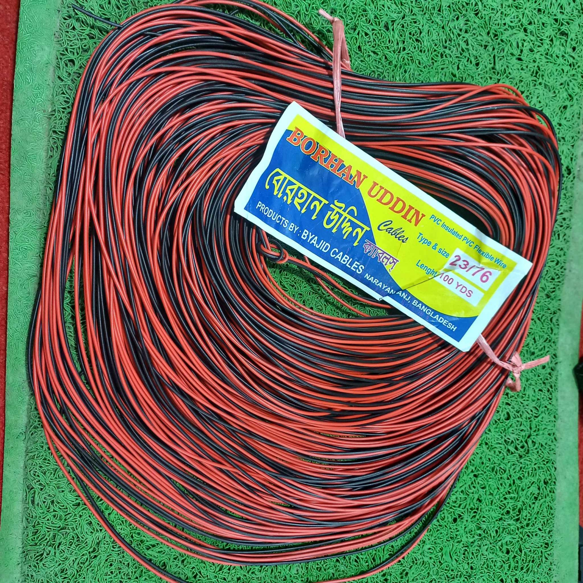 Picture of 72 Gauge- 23/76 1-Coil PVC Insulated 23/76 AC DC 100YDS Flexible Cables 72Gauge Wires For Electrical AC DC Power Supply LED Light Solar