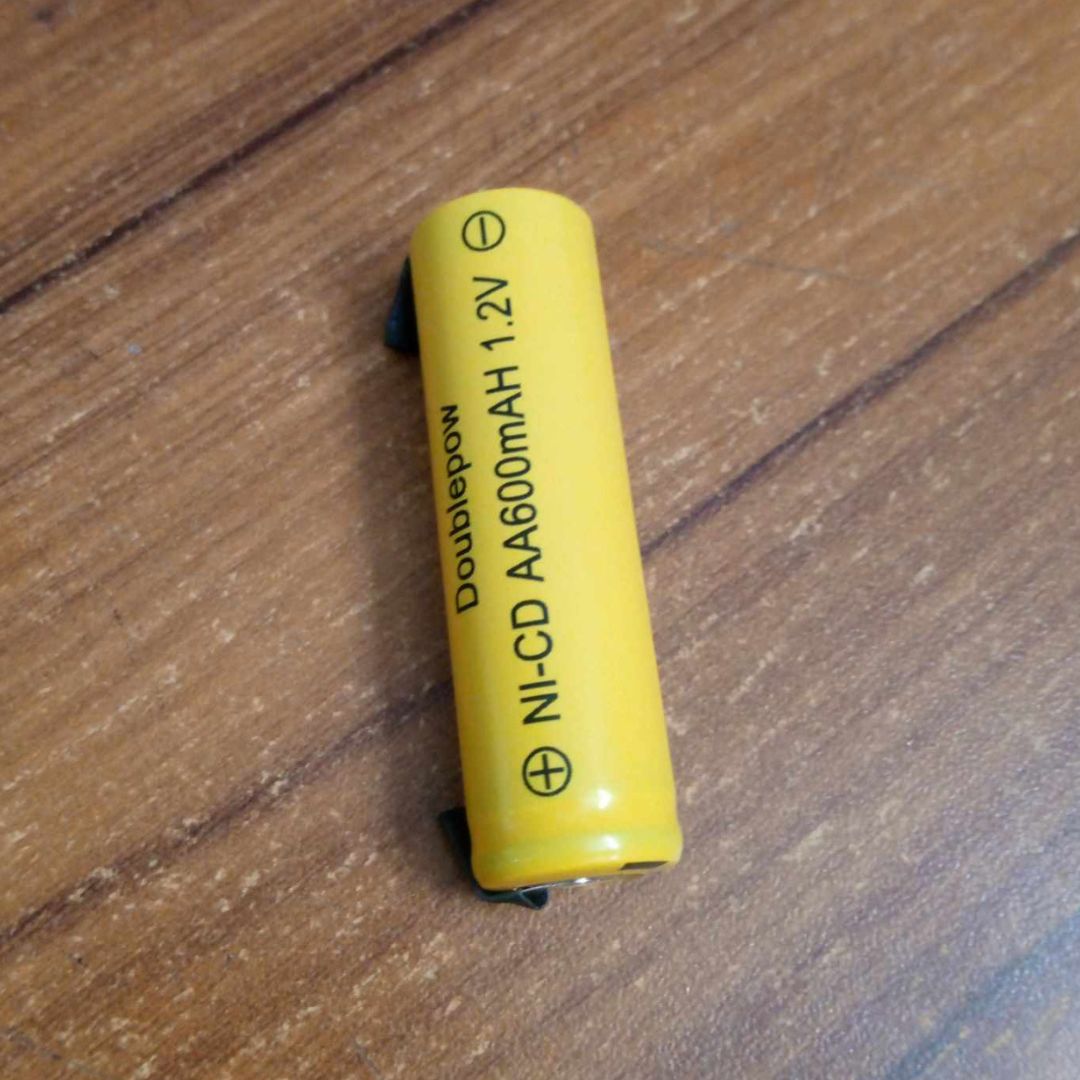 Picture of 14500 Battery BOTH SIDE STAPLING 1.2V 600mAh NI-CD Rechargeable Battery AA Battery AA Rechargeable Battery 1.2V Rechargeable Battery