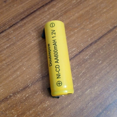 Picture of 14500 Battery BOTH SIDE STAPLING 1.2V 600mAh NI-CD Rechargeable Battery AA Battery AA Rechargeable Battery 1.2V Rechargeable Battery