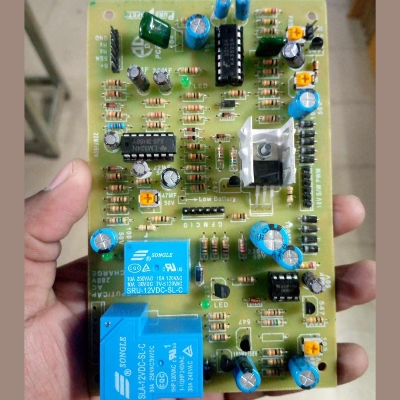 Picture of IPS OSCILLATION Circuit IPS Inverter Oscillation Control Board Circuit DC 12V To AC 220V Output Square Wave With Charging Overload Protection Inverter Motherboard Switches