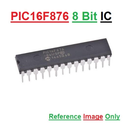 Picture of PIC16F876 PIC-16F876 PIC 16F876 Microcontrollers IC MCU DIP-28 28 Pin Leads Dual In Line Package Chip 
