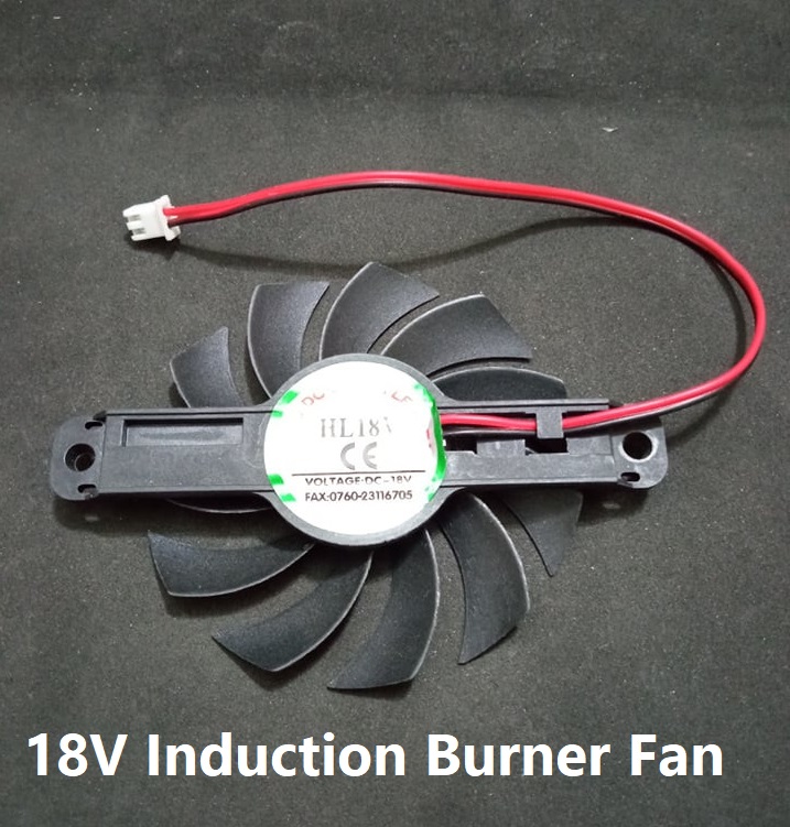 Picture of 18V FAN 18V COOLING Fan 1.5 Inch Cooling Fan 18V Fan Heatsink Cooler Radiator Cooling Fan 18V DC Fan Heat Dissipation Mini Fans With Cables For Induction Burner Cooker