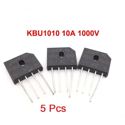 Picture of KBU1010 1000V 10A Bridge Rectifier 4 Pin-5Pcs