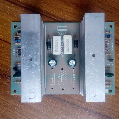 Picture of IPS 4 MOSFET Board 600VA BANGLADESHI Circuit MOSFET Board Circuit Total 8 MOSFET In Circuit With Alluminum Heatsinks 4 MOSFET Adapters