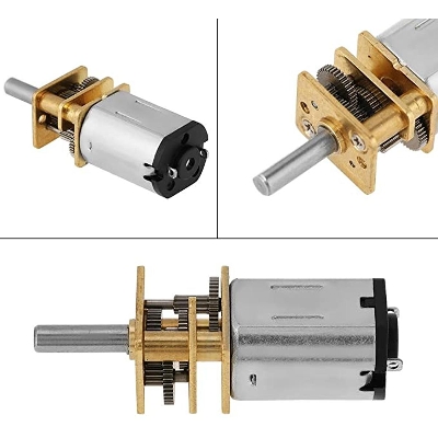 Picture of N20 400RPM GEAR MOTOR 400RPM DC 3V 6V 12V N20 Mini Micro Metal Gear Motor High Torque Gear DC Motor 400RPM For Electronics Tools Sets Mini Drill