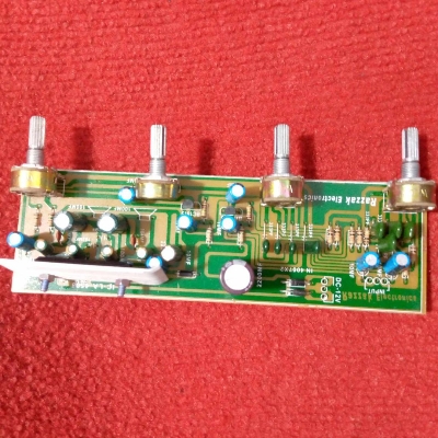 Picture of INDIAN PCB Amplifier 4 Volume Circuit Board LA4508 IC