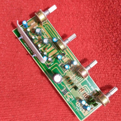 Picture of INDIAN PCB Amplifier 4 Volume Circuit Board LA4508 IC