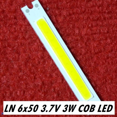 Picture of LN6510 WHITE Color 3W Mini COB LED DC 3V 3.7V White SMD Strip COB Bead Chip For Bulb Light Lamp Car Light Source 5 Watt DIY