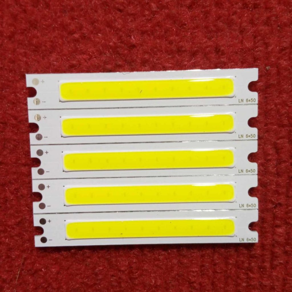 Picture of LN6510 WHITE Color 3W Mini COB LED DC 3V 3.7V White SMD Strip COB Bead Chip For Bulb Light Lamp Car Light Source 5 Watt DIY