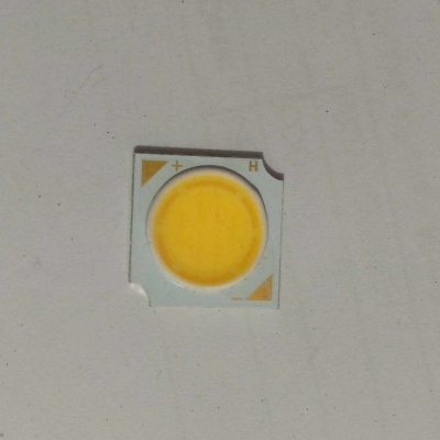 Picture of 2Pcs - 13mm WHITE Color 12W DC 16-20V COB LED SMD Chip White Size 13x13mm 12 Watt COB LED For Floodlight Spotlight Headlights Torch Light Head Lights Bulbs DIY