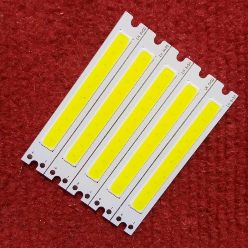 Picture of LN6510 WHITE Color 3W 3.7V COB LED White COB LED 3W COB LED Light Bulbs 3W LED Light 4V LED 3W White Light 3.7V Light Bulbs For 18650 Battery 3.7V Battery LED Light