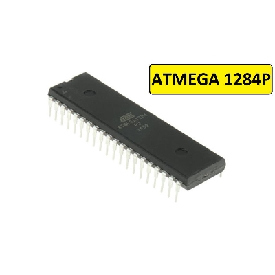 Picture of ATMEGA1284P ATMEGA1284P-PU ATMEGA 1284P DIP-40 Pin Leads Microcontroller 