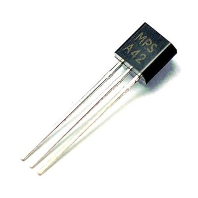 Picture of 10Pcs- A42 Transistor MPSA42 MPS-A42 300V 0.5A TO-92 Through Hole 3Pin Leads Triode Transistor BJT NPN Output Transistor