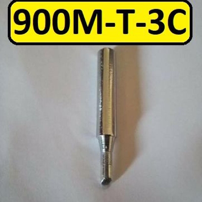 Picture of SILVER Color 900M-T-3C Soldering Tip Bit Tools Lead Free Soldering Iron Bits Replacement Pencil Soldering Solder Iron Tip For Soldering Station 907 Tip