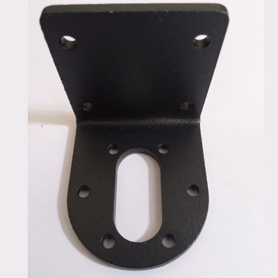 Picture of 37GB 48mm Servo Bracket Metal L Type Shaped 41x40x48mm Beam Steering Servo Gear Brackets L-Type For DC Gear Servo Motor CNC 3D Printer Robot Wheels Car