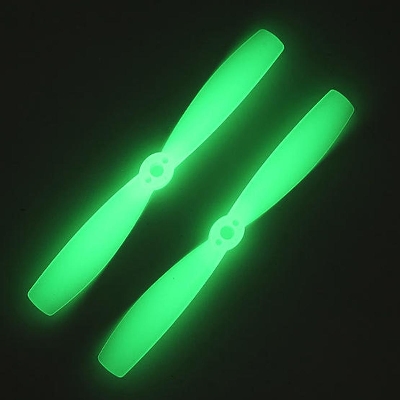 Picture of 1Pair- 5045 5x4.5" Inch Carbon Fiber Nylon Rotating Fans Mini Fan 5045 Motor Fan 2Pcs Set