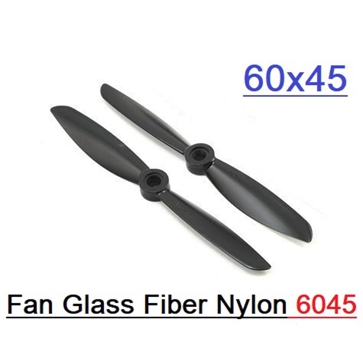 Picture of 1Pair- 6045 6X4.5" Inch Carbon Fiber Nylon Rotating Fans Mini Fan 6045 Motor Fan 2Pcs Set - Neck Fan