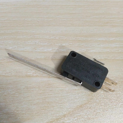 Picture of 2Pcs- 50mm HANDLE 16A Limit Switch 3 Pin 16A 250VAC SPDT 3 Pin 50mm Long Straight Hinge Lever Arm Limit Switch Micro Limit Switch Momentary Push Switch For CNC 3D Printers