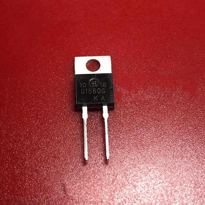 Picture of A CLASS MUR1560 U1560 1560 15A 600V Schottky Recovery Diode Package TO-220 Rectifier Transistor 2 Pin Leads - Multi Plug - Multi Plug