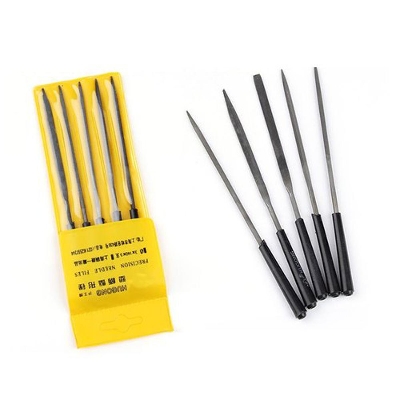 Picture of 5Pcs FILES Set Metal Needles File Tools 5Pcs 3x140mm Needle Set Files Glass Stone For Metal Ceramic Glass Stone Jewelry Wood Carving Craft Hand Tools Sets