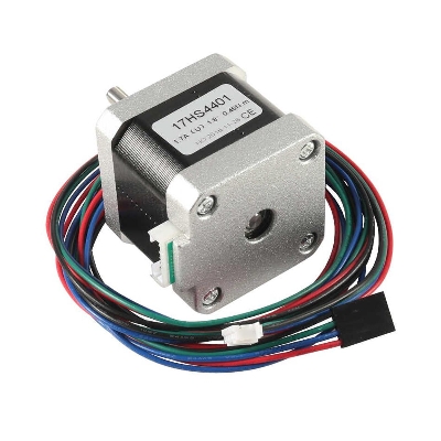Picture of 0.45N.m NEMA17 NEMA-17 17HS4401 DC 12V 1.3A 0.45N.m 1.8 Degree 4 Lead Cables 42BYGH L40mm Stepper Motor For CNC Machine 3D Printer NEMA 17 Stepper Motor