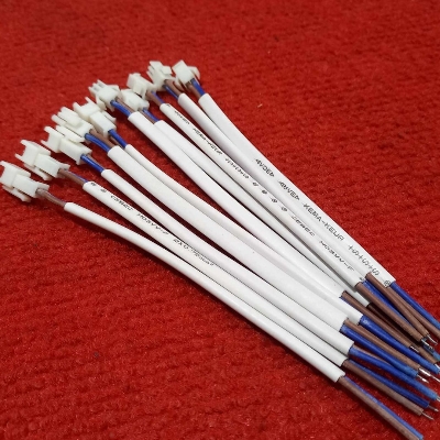 Picture of 2Pair- White 2 Pin JST Connector 2 Pin Connector LOCK Type JST Male Female Connector 150mm Cables 2.54mm 2 Pin Male Female WHITE Connector