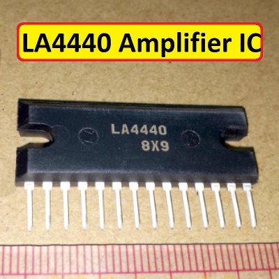 Picture of LA4440 IC LA4440 6W 9V 12V LA4440 Amplifier Board IC ZIP 14 Pin Leads Audio Power Amplifier Dual 2 Channels Stereo Audio Amplifier Circuit IC