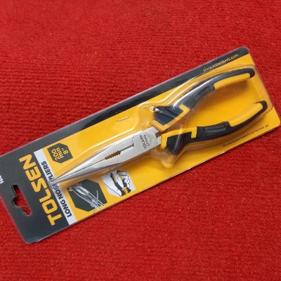 Picture of TLSN-8 Professional LONG NOSE PLIERS 200mm Multifunctional Long Nose Mini Plus Tools 8″ Inch Carbon Steel Outdoor Camping Hand Nose Plus